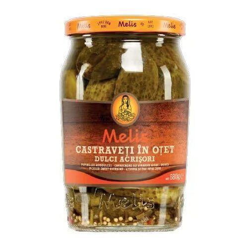 Castraveti in otet dulci acrisori Melis 680g Engros