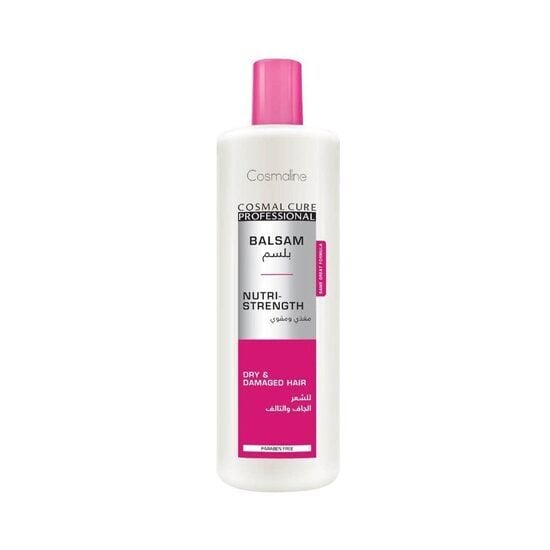 Balsam Professional Cosmaline, Nutri Strength, 500 ml pentru par uscat si deteriorat Engros
