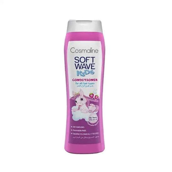 Balsam Soft Wave Kids Strawberry Cosmaline, 400 ml Engros