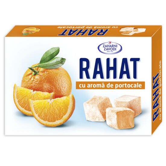 Rahat cu aromă de portocale, 140 g Engros
