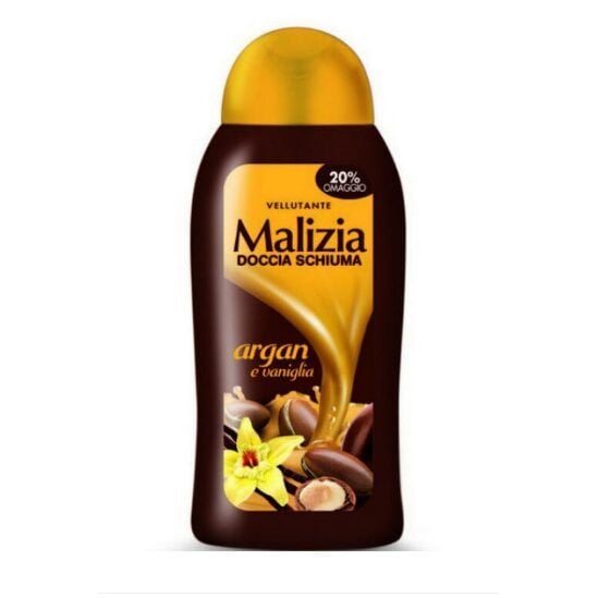 Gel de dus Malizia Doccia Schiuma Vellutante argan e vaniglia 300ml Engros