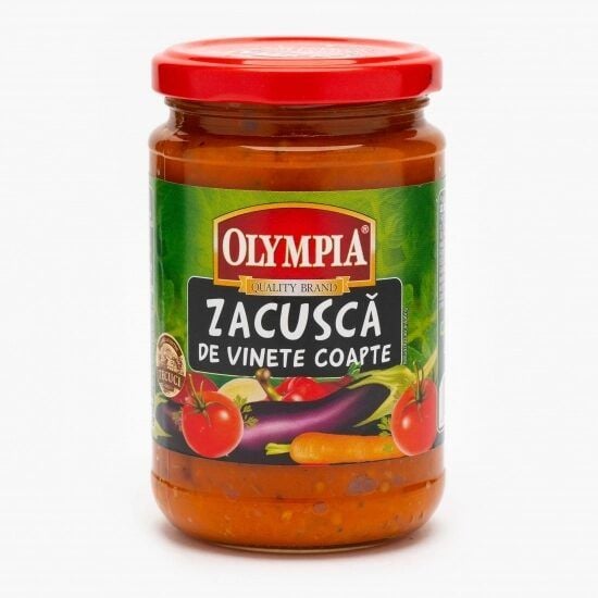 Zacusca de vinete coapte 314g Olympia Engros