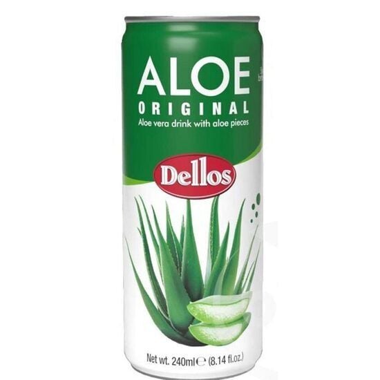 Bautura necarbogazoasa cu aloe vera Dellos Original, 240ml SGR Engros