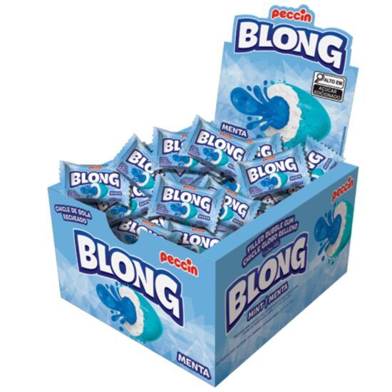 Guma de mestecat Blong mint blue, 5g, 40 bucati Engros