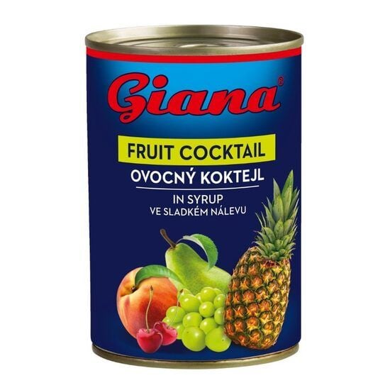 Cocktail de fructe în sirop Giana, 410g Engros