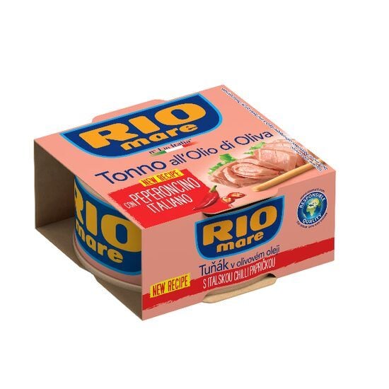 Ton in ulei masline picant cu peperoncino Rio Mare 130g Engros