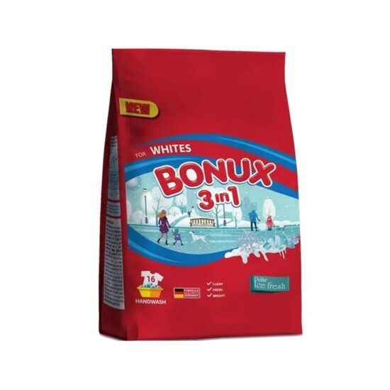 Detergent automat Bonux 3in1 Ice Fresh, 18 spalari, 900 g Engros
