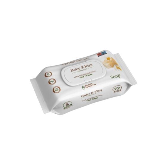 Servetele umede Leno Soap, 50 bucati Engros