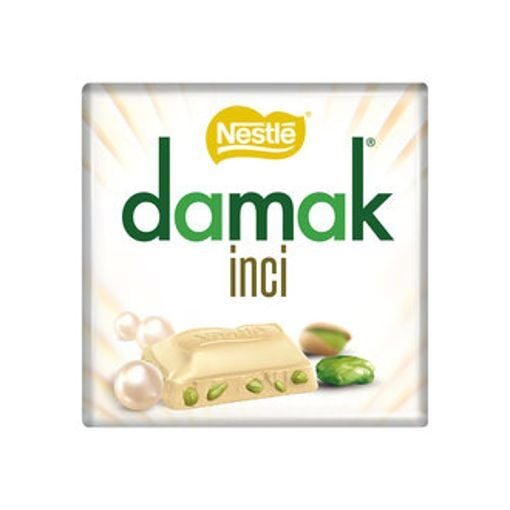 Ciocolata alba cu fistic Nestle Damak, 60 g Engros