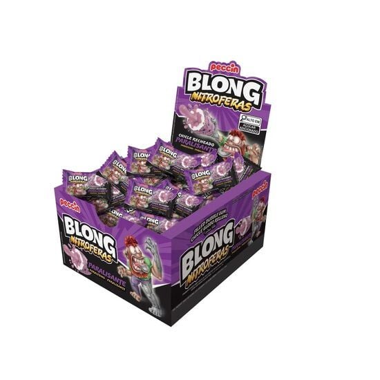 Guma de mestecat Blong Nitroferas Paralyzing, 40 bucati/cutie Engros