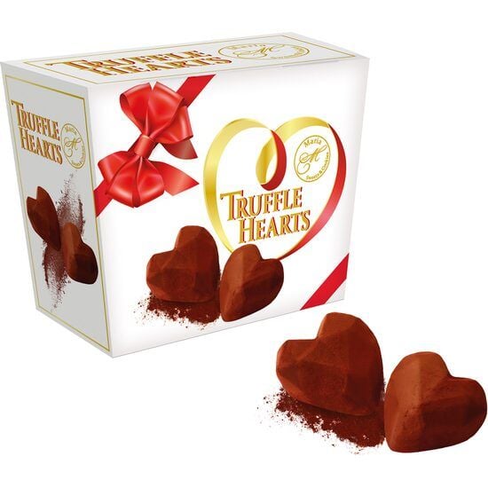 Bomboane de ciocolata inimi Truffle Hearts Candies 120g Engros