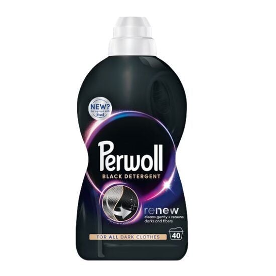 Detergent lichid pentru rufe Perwoll Renew Black, 40 spalari, 2000 ml Engros