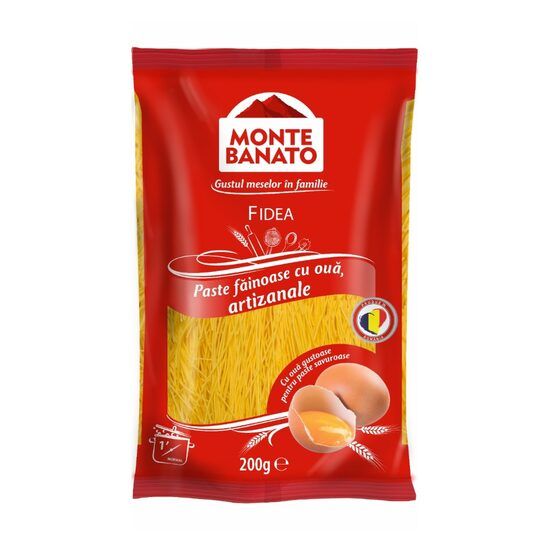 Fidea cu ou Monte Banato, 200g Engros