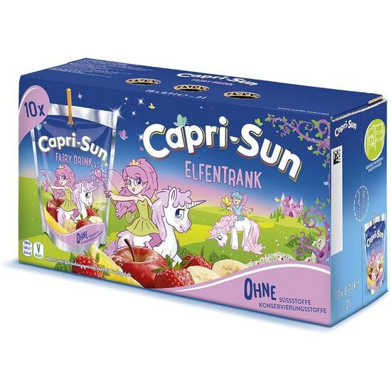 Bautura necarbogazoasa cu suc de fructe Capri-Sun Fairy, 0.2 l Engros