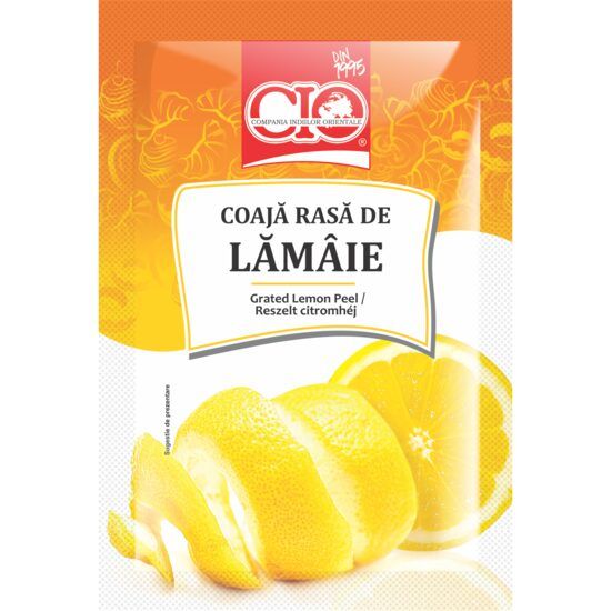 Coaja rasa de lamaie CIO, 10g Engros