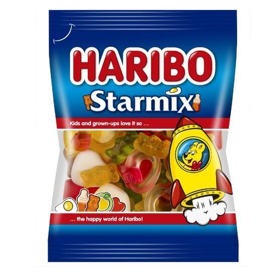 Jeleuri Haribo Starmix, 100g Engros