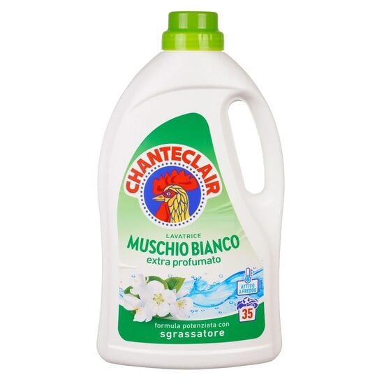 Detergent de rufe lichid Muschio Bianco Chanteclair, 35 spalari, 1.575l Engros