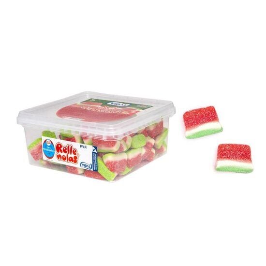 Bomboane gumate cu jeleu de pepene dulce acrisor, Vidal, 795g, 75 bucati Engros