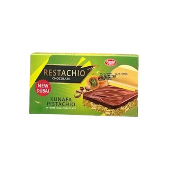 Crema fina tartinabila de ciocolata cu fistic Resta, 50g Engros