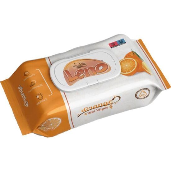 Servetele umede Leno ORANGE, dispenser cu capac, 120 bucati Engros