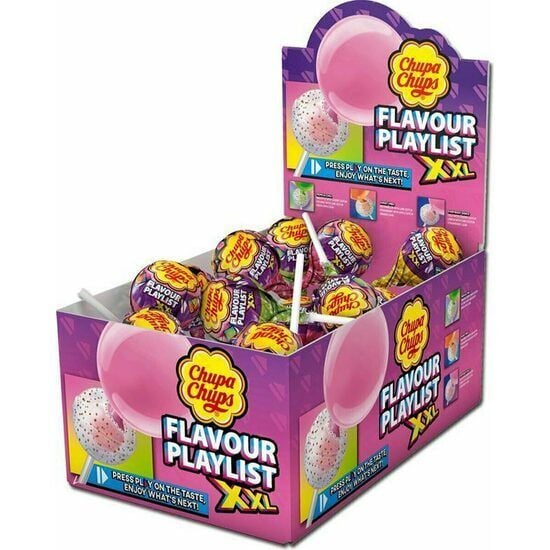 Acadea Chupa Chups Lollipops XXL PLAYLIST 29g X 25 bucati Engros