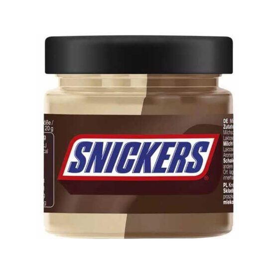 Crema de ciocolata tartinabila Duo Snickers, 200 g Engros