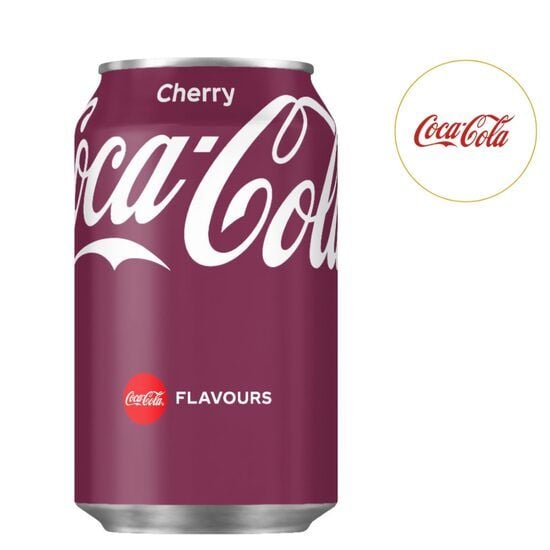 Bautura racoritoare carbogazoasa Coca Cola Cherry, 330ml, SGR/IMP Engros