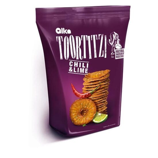 Toortitzi cu chili si lime Alka, 80 g Engros