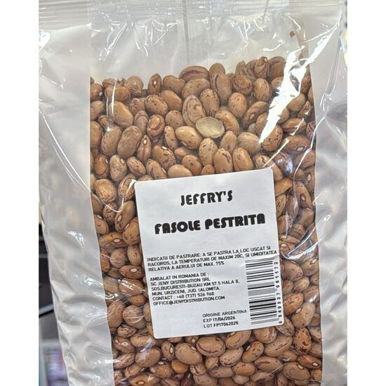 Fasole pestrita Jeffry\'s, 500g Engros
