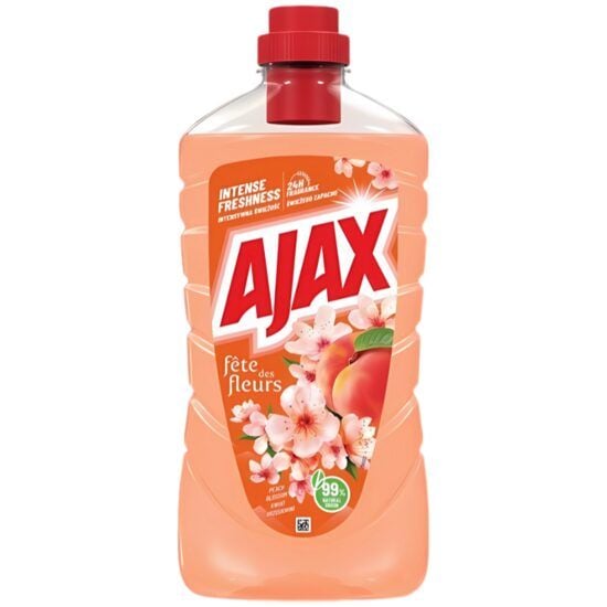 Ajax Universal Peach Blossom 1000 ml – Curățenie Impecabilă cu Parfum de Floare de Piersic Engros