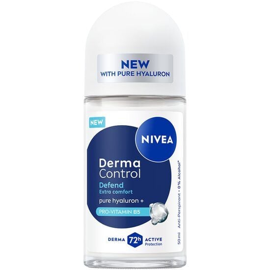 Roll-on antiperspirant Nivea Derma Control Defend, 50 ml Engros