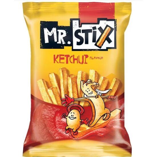 Snacksuri Kubeti Mr. Stix, cu Aroma de ketchup, 50 g Engros