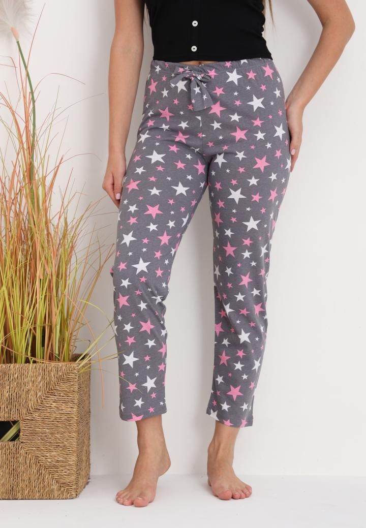 Pantalon de casa damă bumbac, Engros
