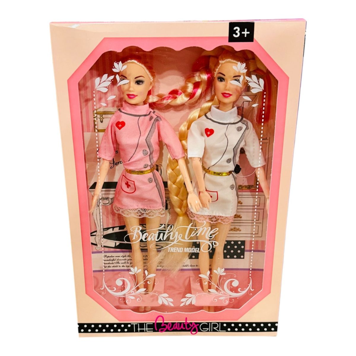 Set 2 Papusi Doctorite Beauty Girl, 31×22cm, en-gros