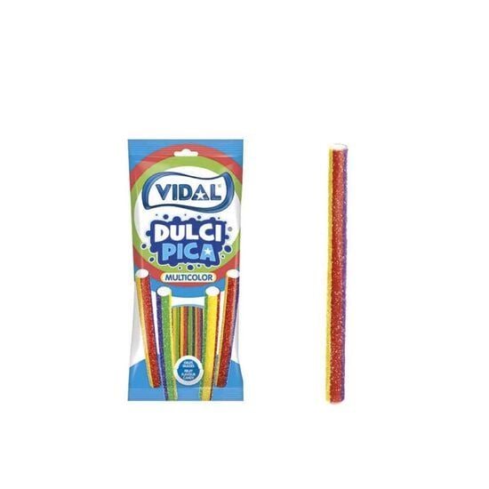 Jeleuri Sour Multicolor Vidal, 90g Engros