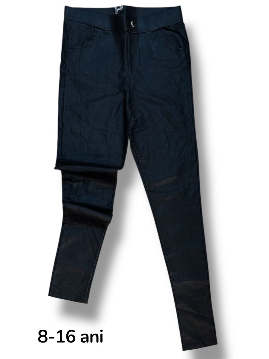 PANTALON EVAZAT DE PIELE ENGROSS COPII 8-16