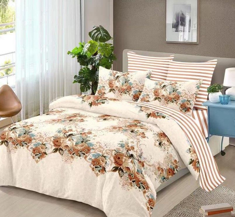 Set Lenjerii En-Gros, 6 Piese, Din Bumbac Premium tip Finet, 200x230cm