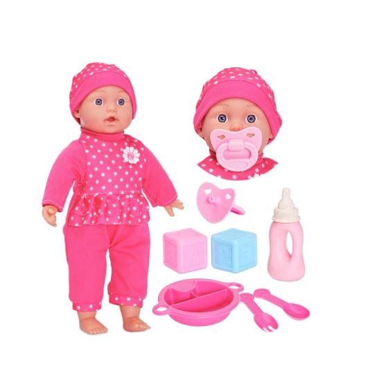 Set de păpusa moi Molly Dolly - cu funcție de vorbire și accesorii 6511110051928 Engros