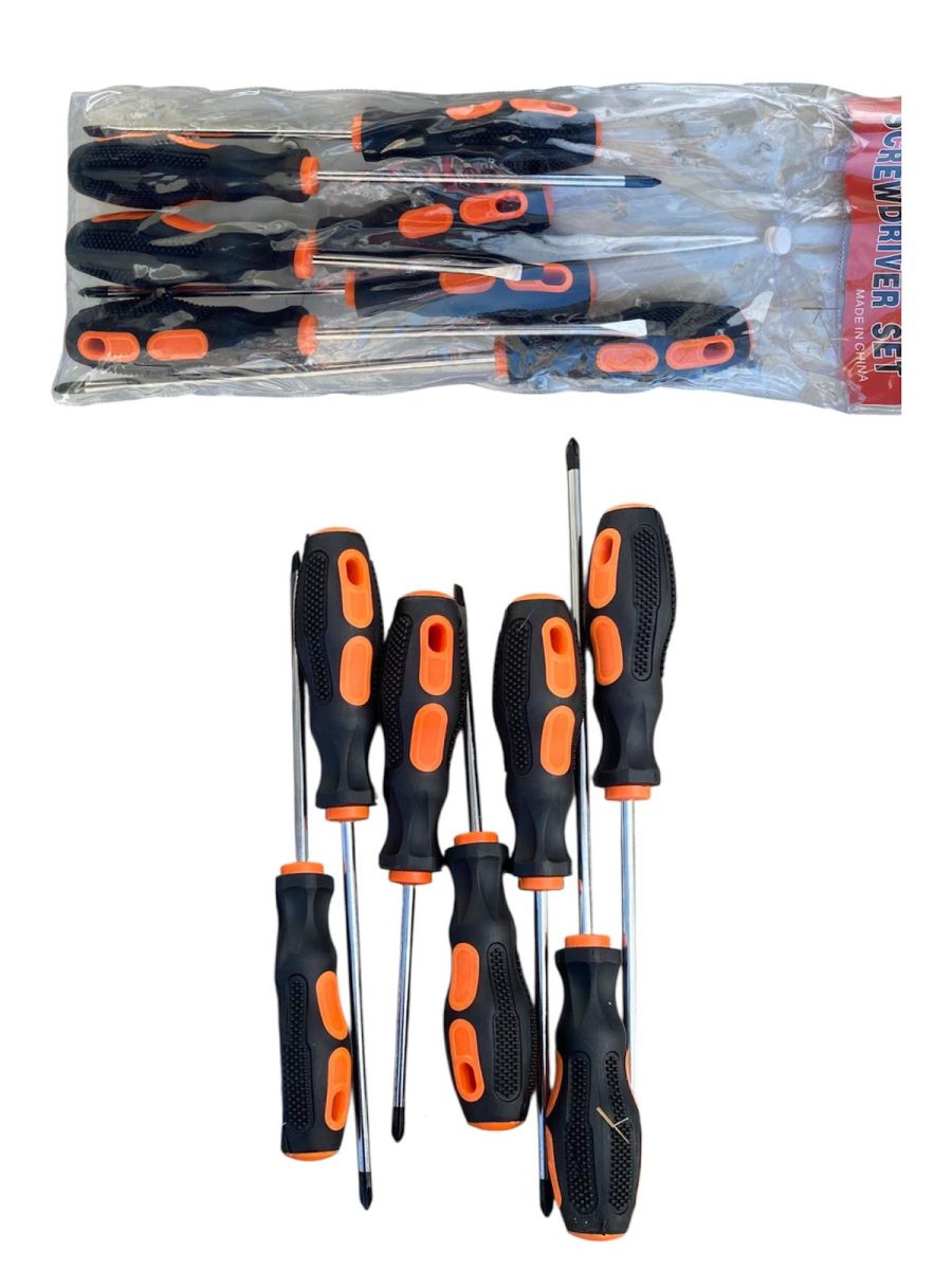 Surubelnite Engros, set 6 buc capat stea si drept