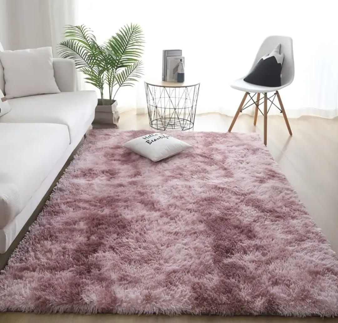 Covoare Fluffy En-Gros, Lila, 150x200cm, Design Modern, Elegant si Confortabil