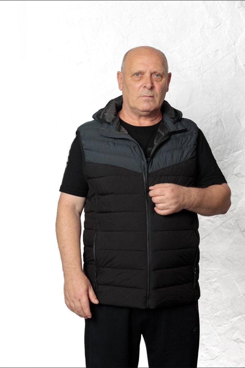 Vesta de toamna, batal, Engros pentru barbati, impermeabila, cu gluga detasabila