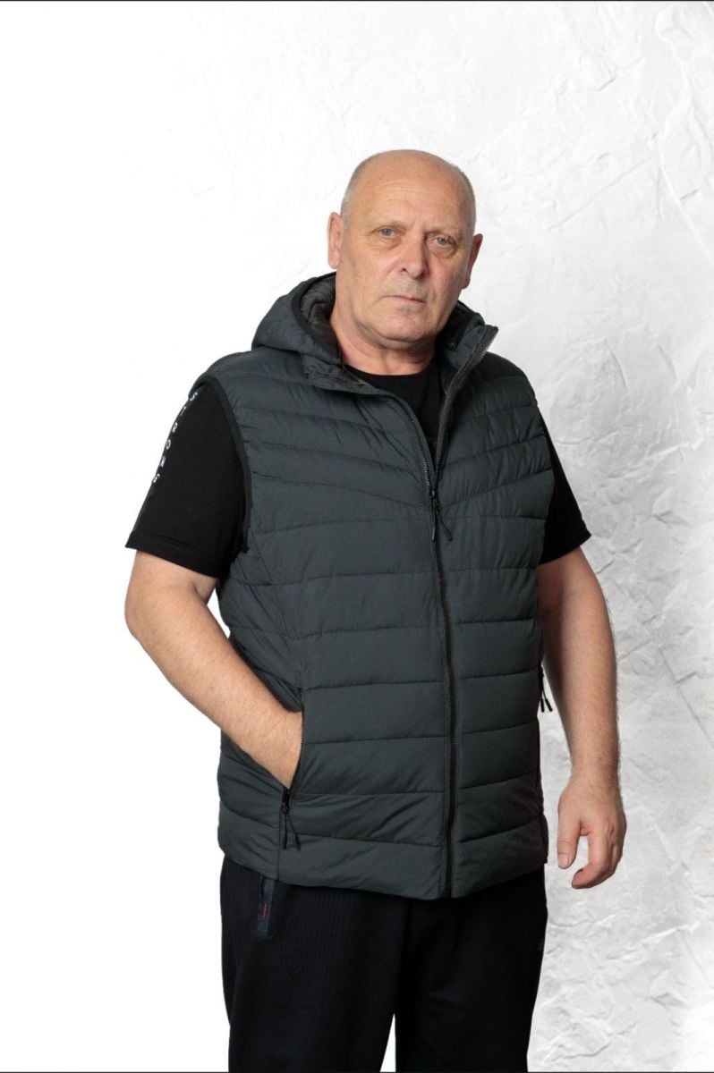 Vesta de toamna, batal, Engros pentru barbati, impermeabila, cu gluga detasabila