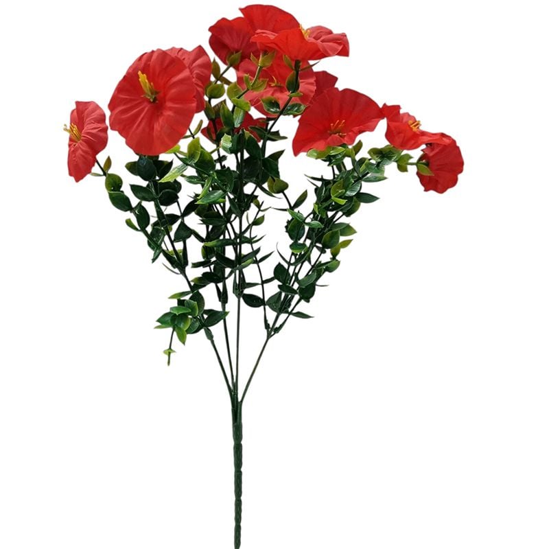 Buchet floare artificiala Petunie engros 5 fire 34 cm lungime
