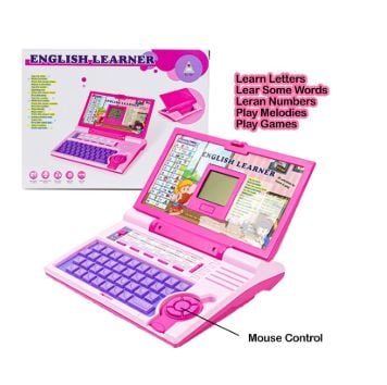 Laptop Educațională  Învață Alfabetul, Literele, Cuvintele, Jocurile, Matematica, Muzică 6511110052956 Engros