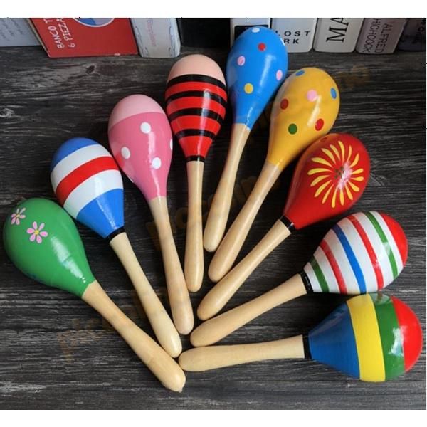 Maracas de lemn 1 bucata Engros