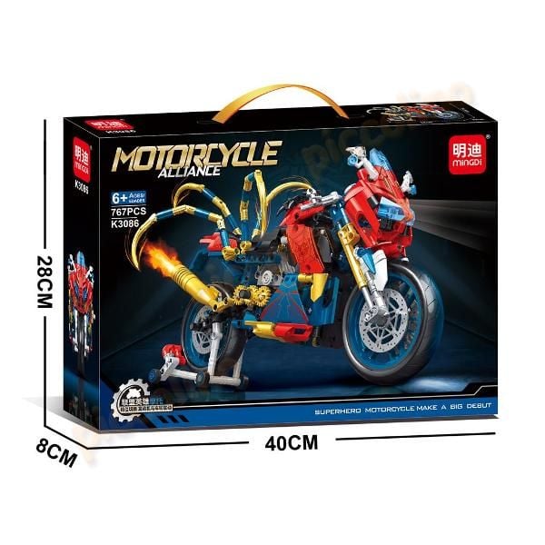 Set cuburi - Motocicleta 261 Engros