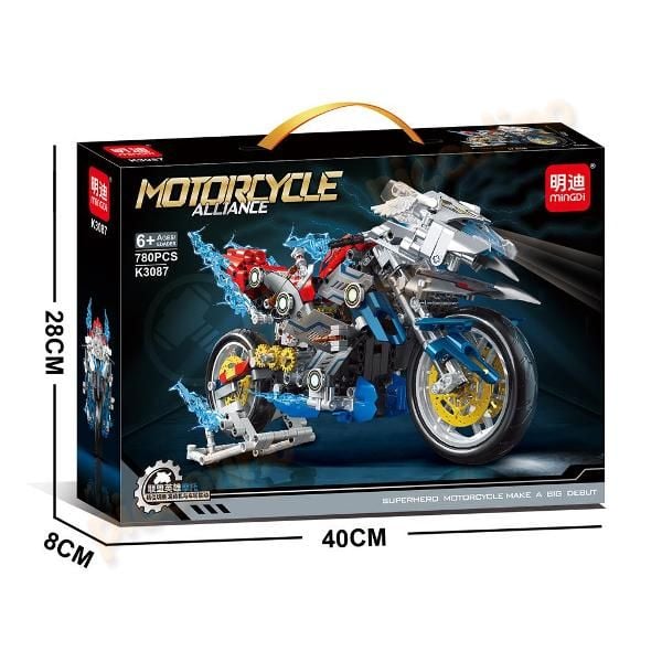 Set cuburi - Motocicleta 260 Engros