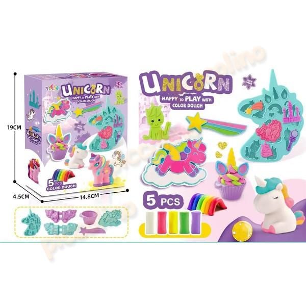 Set plastelina - Unicorn Engros