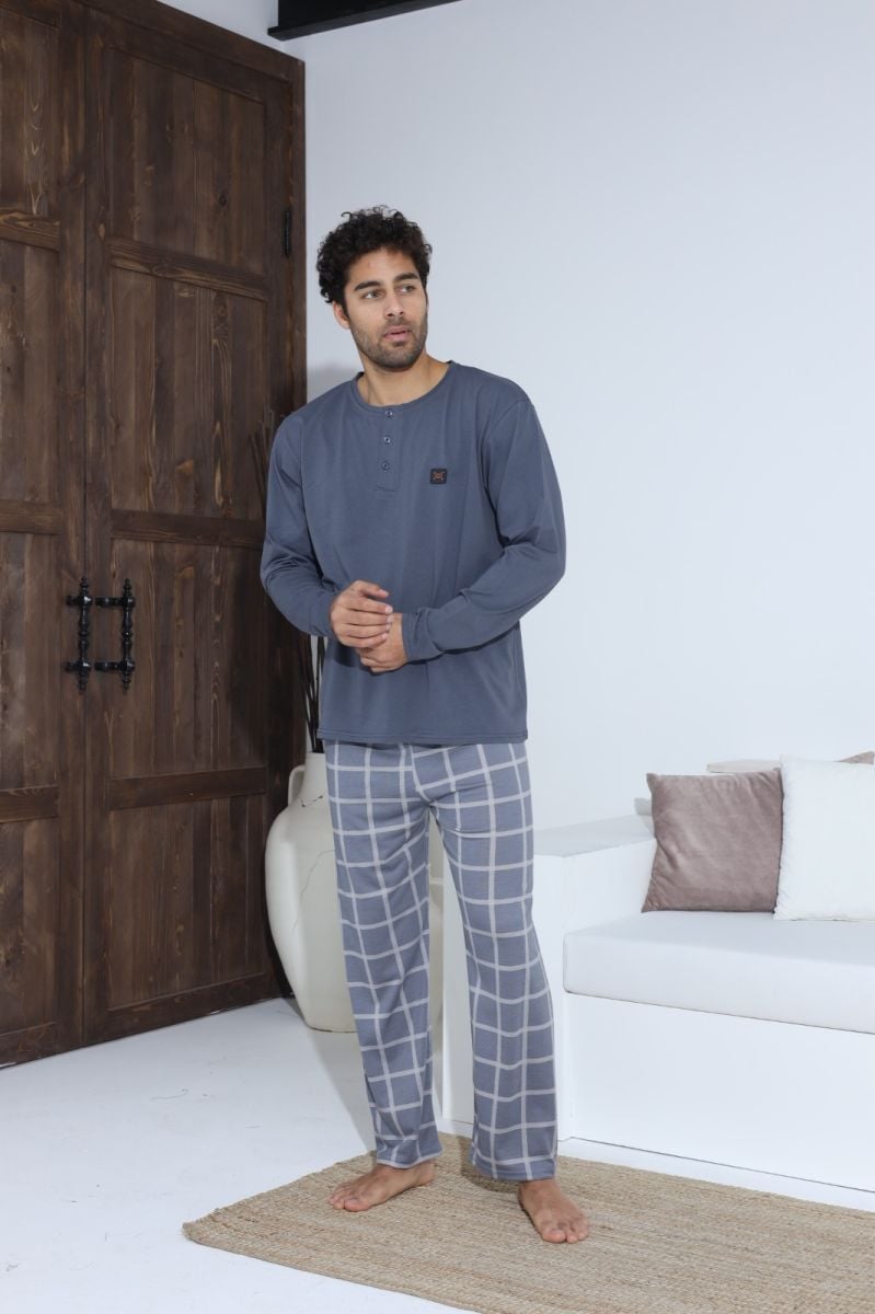 Pijama bărbați din bumbac 100%,engros