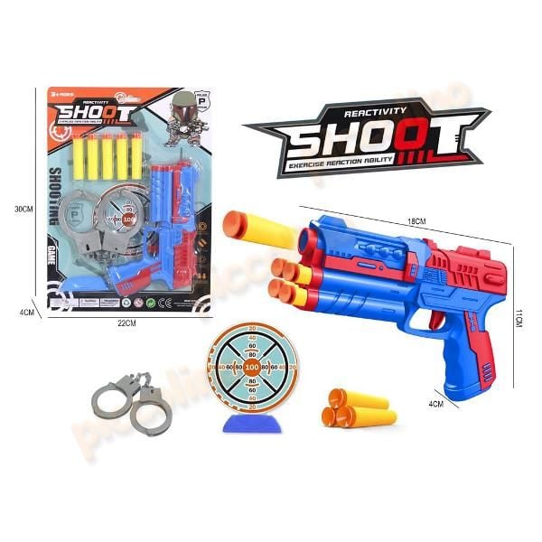 Jucarie Pistol cu gloante moi 400 Engros